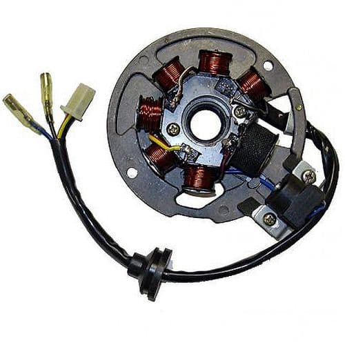 Stator de encendido 50 2T Aprilia, Benelli, Yamaha Jog (Motor minarelli horizontal)