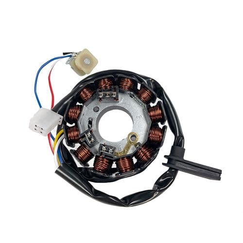 Stator de encendido Yamaha DT 50, Rieju MRT, RR, SMX, Beta, HM, Malaguti (Motores AM6)