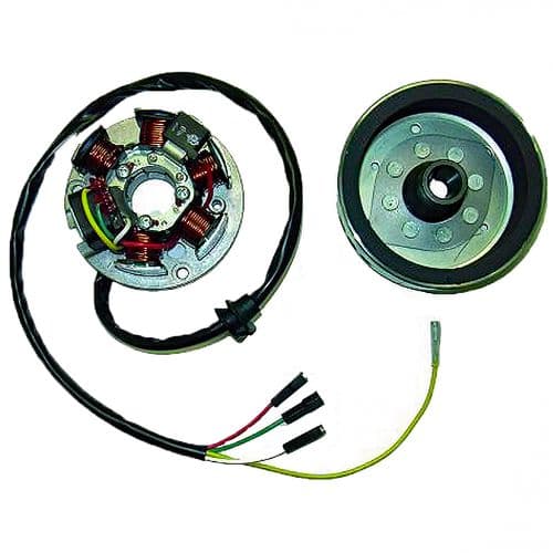 Stator Volante Magnético Aprilia Yamaha Rieju 50 2T Minarelli AM345 / AM6 Sin Arranque Eléctrico