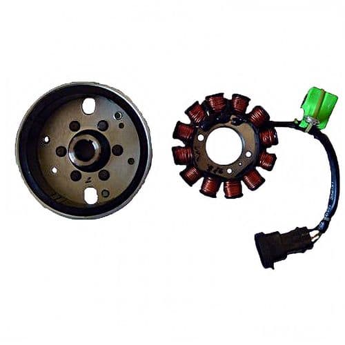 Stator - Volante Magnético Motor Piaggio 50 4T-4V "HI-PER 4"