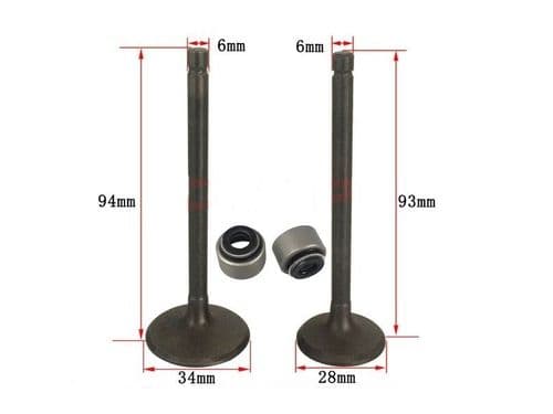 Válvulas Yamaha Xmax X-City Majesty 250 300 YP YPR