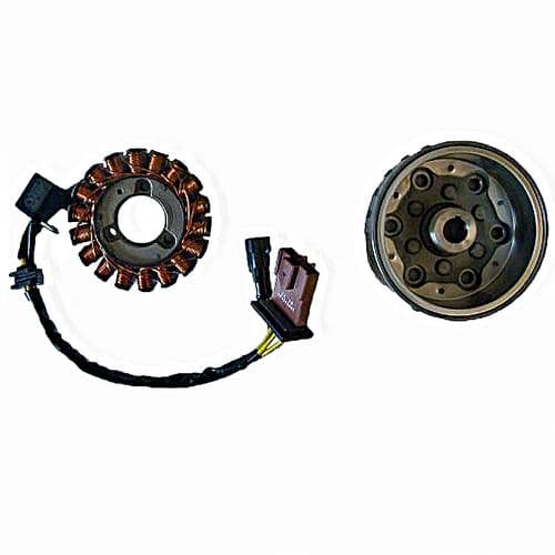 Volante Magnético y Stator Aprilia Scarabeo 125 200 4T Light (2009-2015)