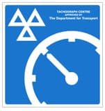 1a - H/Duty Approved Tachograph Centre sign