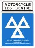 1a - H/Duty Motorcycle Test Centre Signs