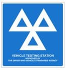 1a - H/duty Official VOSA DVSA MOT sign