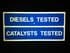 1a - H/duty reflective 3 triangle MOT sign