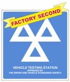 1a - Official VOSA DVSA MOT sign 2nd
