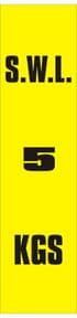 1a - SWL 5 KGS (V) label
