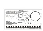1b - MOT Windscreen Stone Chip Template