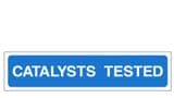 1c - Heavy duty Official Catalysts Tested sign