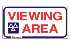 1c - MOT Viewing Area sign