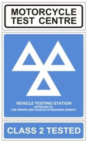 1c - Motorcycle Test Centre + Class 2 Tested