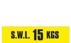 1c - SWL 15 KGS (H) label