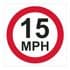 1d - 15 mph sign