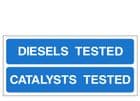 1d - H/Duty Diesels & Catalysts Tested sign