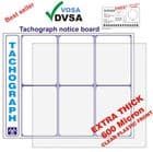 1d - Tachograph Standard Notice board