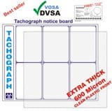 1d - Tachograph Standard Notice board
