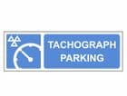 1f - 1 x Tachograph Centre 'Parking' sign