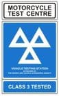 1f - H/Duty M/cycle & Class 3 Tested Sign