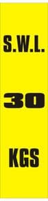 1f - SWL 30 KGS (V) label