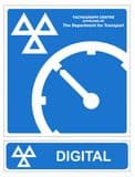 1g - H/Duty Tachograph 2 signs pack