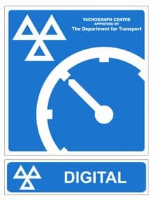 1g - H/Duty Tachograph 2 signs pack