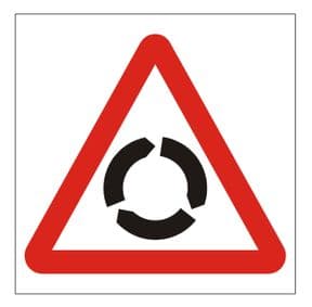 1g - Roundabout sign
