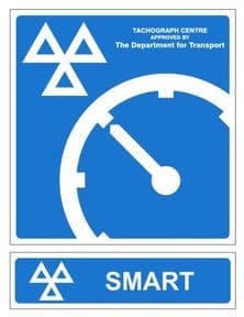 1h - H/Duty Tachograph 2 signs pack