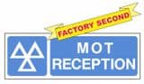 1h - VOSA DVSA Mot Reception sign 2nd