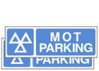 1hh - MOT Parking signs (sold in pairs)