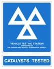 1i- H/duty pack of 2 Official MOT signs