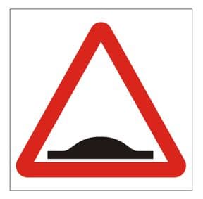 1i - Road Hump sign