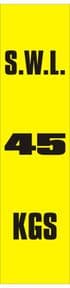 1i - SWL 45 KGS (V) label
