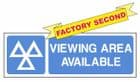 1i - VOSA DVSA Viewing Area Available sign 2nd