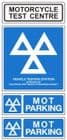 1ii - H/Duty M/cycle & 2 x Parking signs