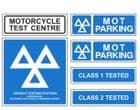 1iii - H/Duty M/cycle 6 signs pk
