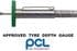 1j - PCL tyre tread gauge