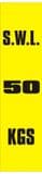 1j - SWL 50 KGS (V) label