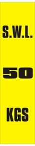 1j - SWL 50 KGS (V) label