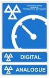 1k - H/Duty Tachograph 3 signs pack