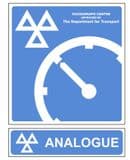 1l - Tachograph Centre '2' Signs Pack