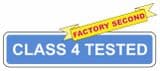 1L - VOSA DVSA Class 4 Tested sign 2nd