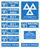 1ll - H/duty pack of 11 Official MOT signs