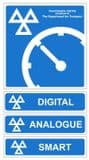 1m - H/Duty Tachograph 4 signs pack