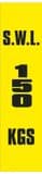1n - SWL 150 KGS (V) label