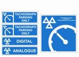 1nn - H/Duty Tachograph 5 signs pack