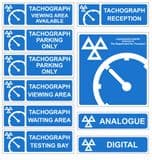 1p - H/Duty Tachograph 10 signs pack