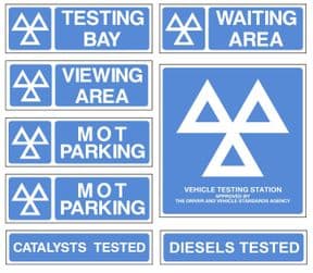 1p - MOT 8 Signs Pack