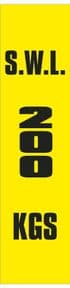 1p - SWL 200 KGS (V) label
