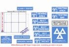 1q - MOT Motorcycle 14 Signs Pack
